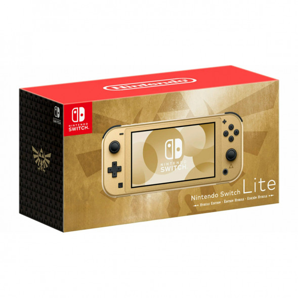 Игровая приставка Nintendo Switch Lite (Hyrule Edition) в Перми