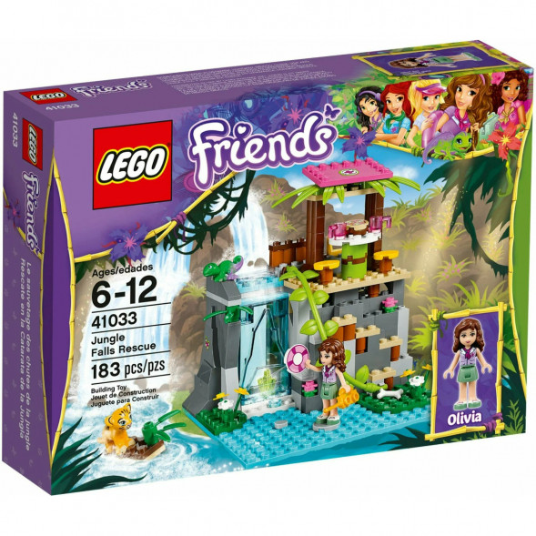 Конструктор LEGO Friends 41033 Спасение тиргёнка у водопада в Перми