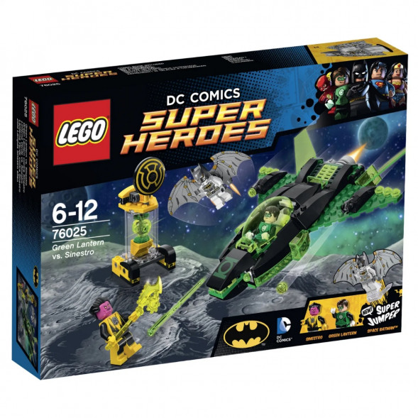 Конструктор LEGO Super Heroes 76025 Зеленый Фонарь против Синестро в Перми