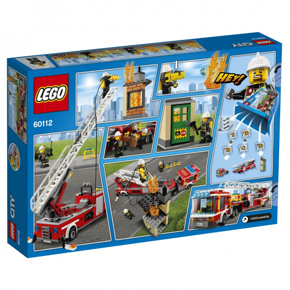 Конструктор LEGO City Fire 60112 Пожарная машина в Перми