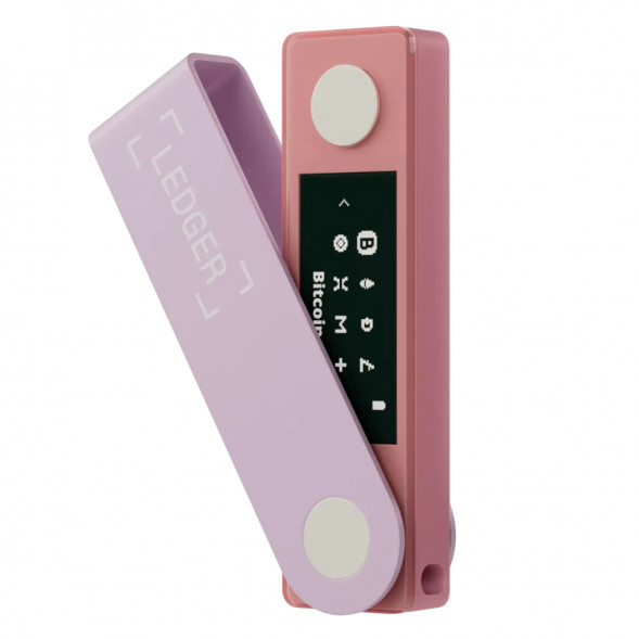 Аппаратный криптокошелек Ledger Nano X, Pastel Pink в Перми