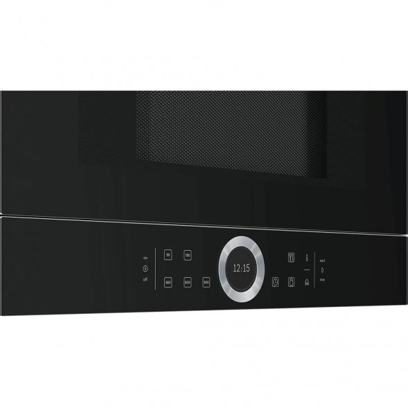 Встраиваемая микроволновая печь Bosch BFR634GB1, черный в Перми