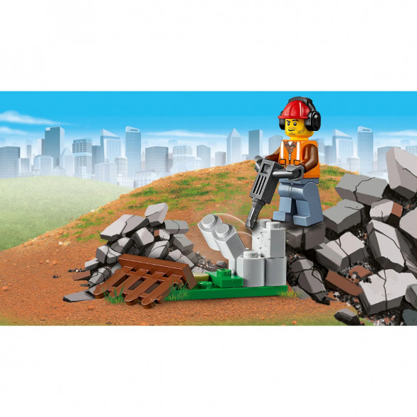 Конструктор LEGO City Great Vehicles 60219 Строительный погрузчик в Перми