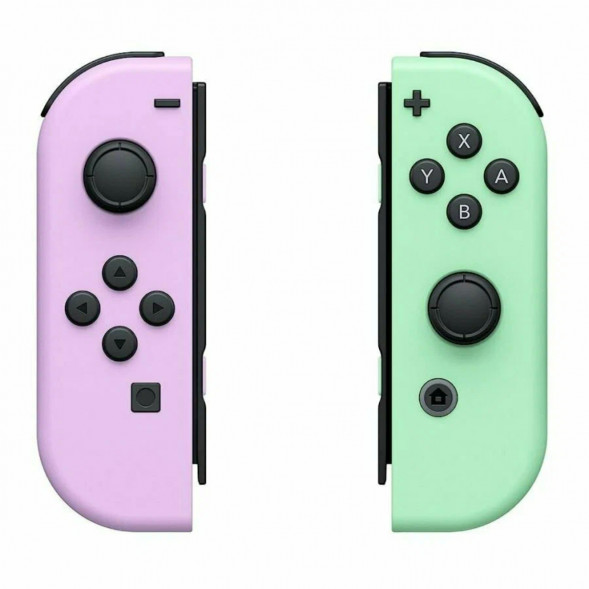 Геймпад Nintendo Switch Joy-Con controllers Duo, пастельный пурпурный / пастельный зеленый в Перми
