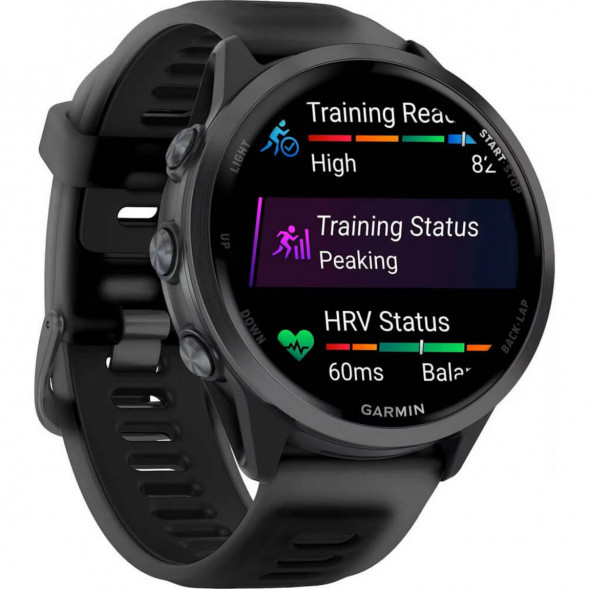 Умные часы Garmin Forerunner 570 47 мм Slate Grey Aluminium/Translucent Black 010-02971-00 в Перми