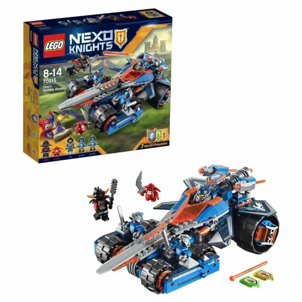 Конструктор LEGO Nexo Knights 70315 Устрашающий разрушитель Клэя в Перми