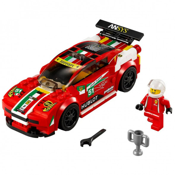 Конструктор LEGO Speed Champions 75908 Феррари 458 Италия GT2 в Перми