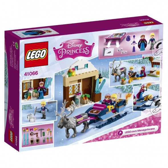 Конструктор LEGO Disney 41066 Princess Анна и Кристоф: прогулка на санях в Перми