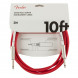 Инструментальный кабель Fender Original Series 10 Ft, 3 м, Jack 6.3, красный в Перми