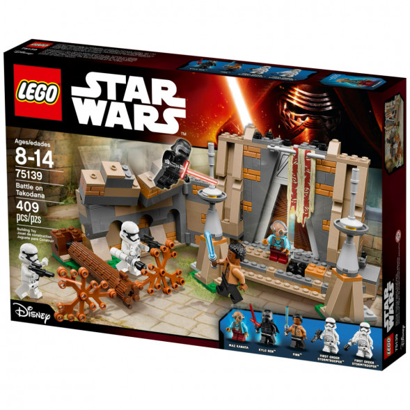 Конструктор LEGO Star Wars 75139 Сражение на планете Такодана в Перми