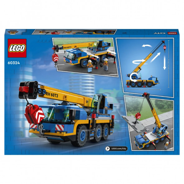 Конструктор LEGO City Great Vehicles 60324 Мобильный кран в Перми