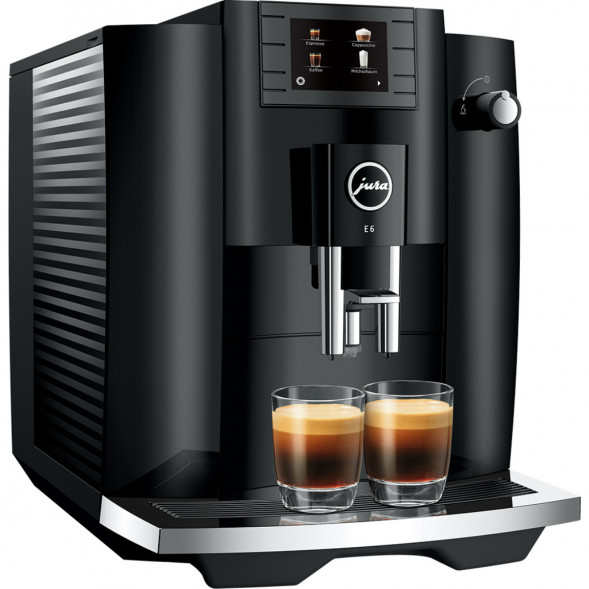 Кофемашина Jura E6, Piano Black в Перми