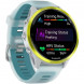Умные часы Garmin Forerunner 570 47 мм Amp Yellow Aluminium/Translucent Whitestone/Turquoise 010-02971-01 в Перми