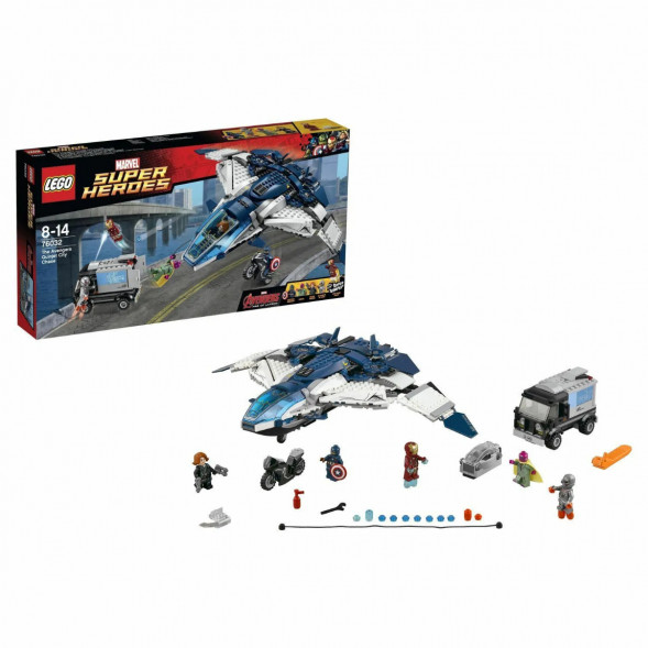 Конструктор LEGO Super Heroes 76032 Погоня на Квинджете Мстителей в Перми