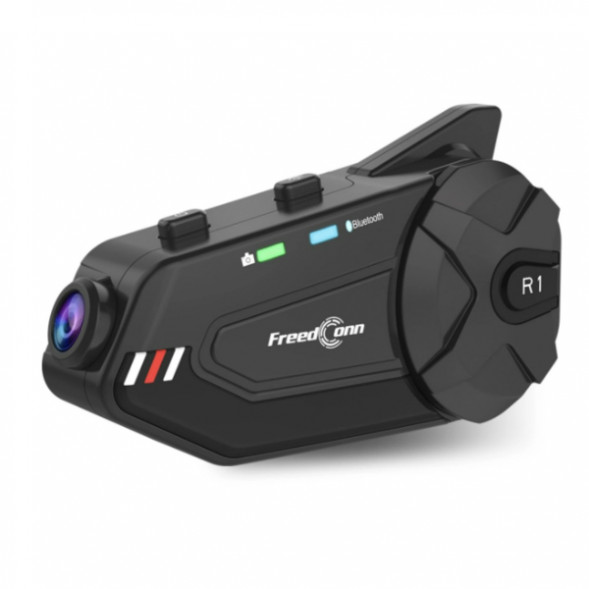 Мотогарнитура на шлем с камерой Freedconn R1 - Plus Motorcycle Bluetooth Wifi Recorder в Перми