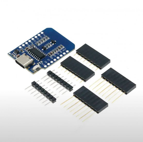 Микроконтроллер Wemos D1 mini ESP8266 с разъемом TYPE-C в Перми
