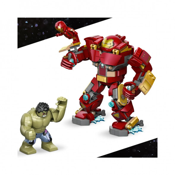 Конструктор LEGO Super Heroes 76343 Легендарная битва Халкбастера против Халка в Перми