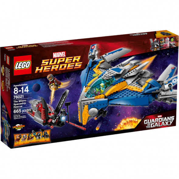 Конструктор LEGO Super Heroes 76021 Спасение космического корабля «Милано» в Перми