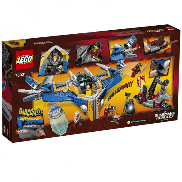 Конструктор LEGO Super Heroes 76021 Спасение космического корабля «Милано» в Перми