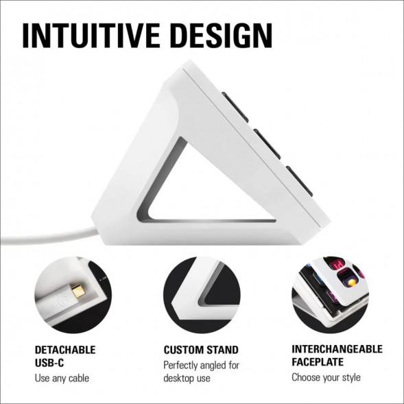 Контроллер Elgato Stream Deck MK.2, белый в Перми