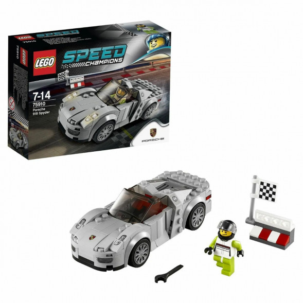 Конструктор LEGO Speed Champions 75910 Porsche 918 Spyde в Перми