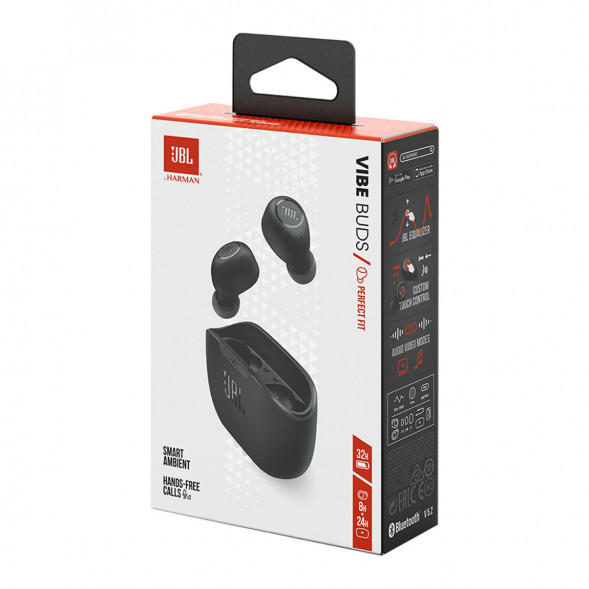 Беспроводные наушники JBL Wave Buds, Black в Перми