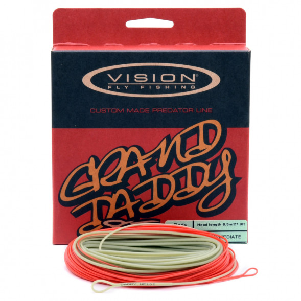 Рыболовный шнур Vision Grand Daddy Rods 10 Intermediate VGD10I в Перми