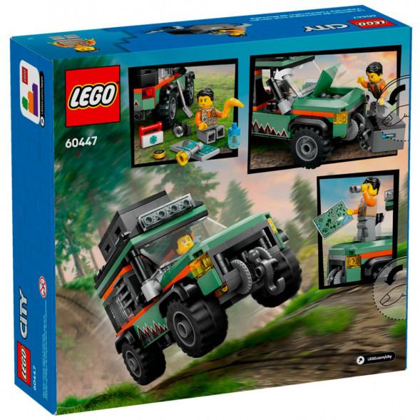 Конструктор LEGO City 60447 Внедорожный горный грузовик в Перми