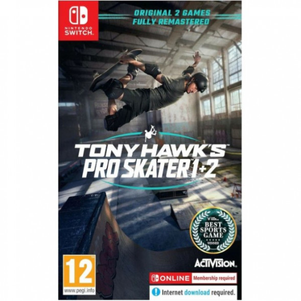 Игра Tony Hawk`s Pro Skater 1+2 [Nintendo Switch, английская версия] в Перми