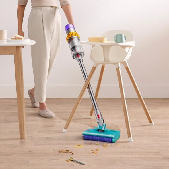 Пылесос Dyson V15s Detect Submarine, Yellow/Nickel в Перми