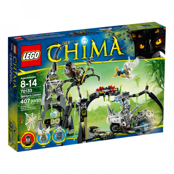 Конструктор LEGO Legends Of Chima 70133 Пещера Спинлина в Перми