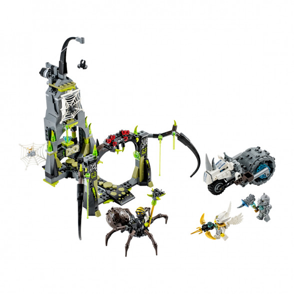 Конструктор LEGO Legends Of Chima 70133 Пещера Спинлина в Перми