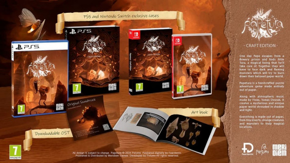 Игра Papetura. Craft Edition [Nintendo Switch, русские субтитры] в Перми