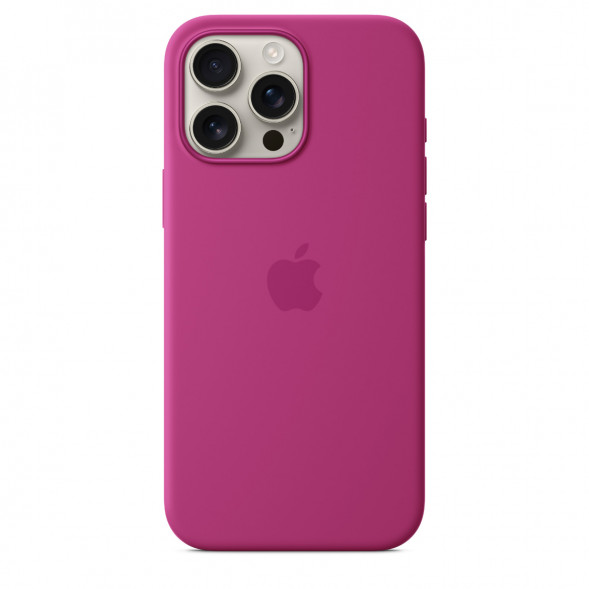 Чехол Apple для iPhone 16 Pro Max Silicone MagSafe, Fuchsia (MYYX3ZM/A) в Перми