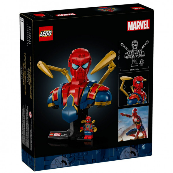 Конструктор LEGO Super Heroes 76326 Бюст Железного Человека-паука в Перми