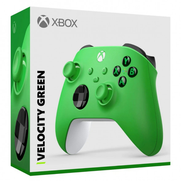Геймпад Microsoft Xbox Series, velocity green в Перми