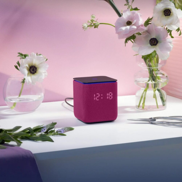 Умная колонка Яндекс Станция Миди с Алисой на YaGPT, малиновый в Перми