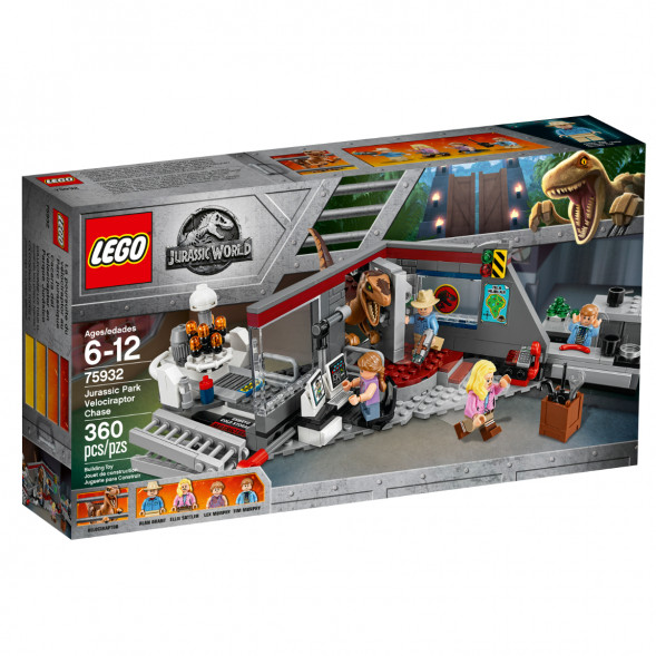 Конструктор LEGO Jurassic World 75932 Охота на рапторов в Парке Юрского Периода в Перми