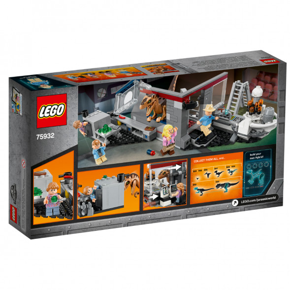 Конструктор LEGO Jurassic World 75932 Охота на рапторов в Парке Юрского Периода в Перми