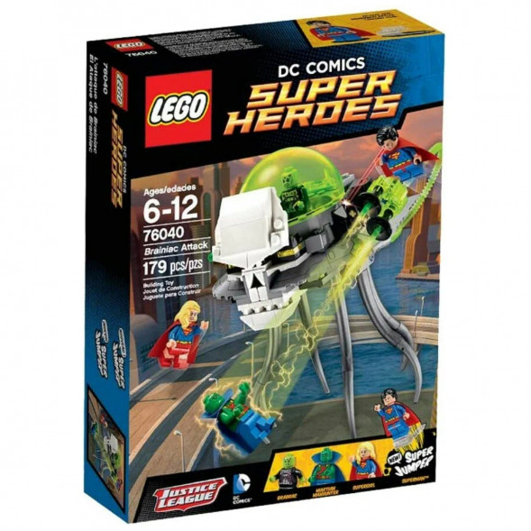 Конструктор LEGO Super Heroes 76040 Атака Брейниака в Перми