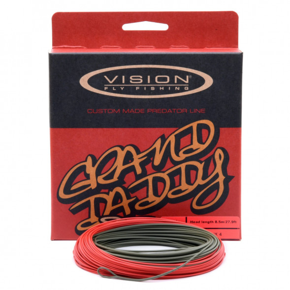 Рыболовный шнур Vision Grand Daddy Rods 9 Sink 4 VGD9S4 в Перми