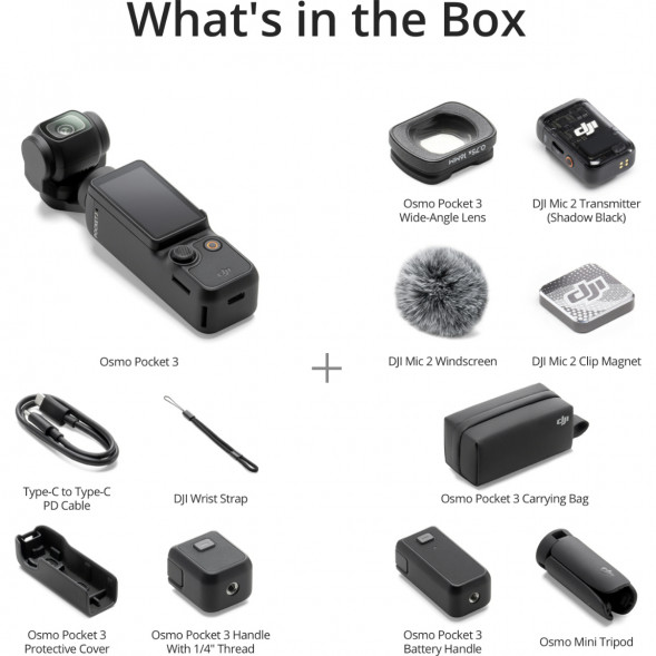 Экшн-камера DJI Osmo Pocket 3 Creator Combo в Перми