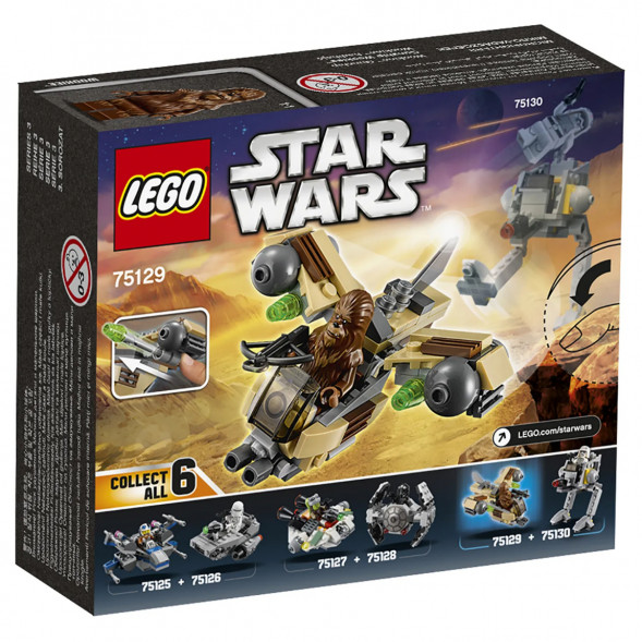 Конструктор LEGO Star War 75129 Боевой корабль Вуки в Перми