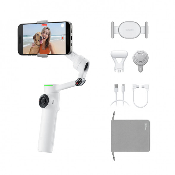 Стабилизатор Insta360 Flow 2 Pro Creator Kit, Summit White в Перми