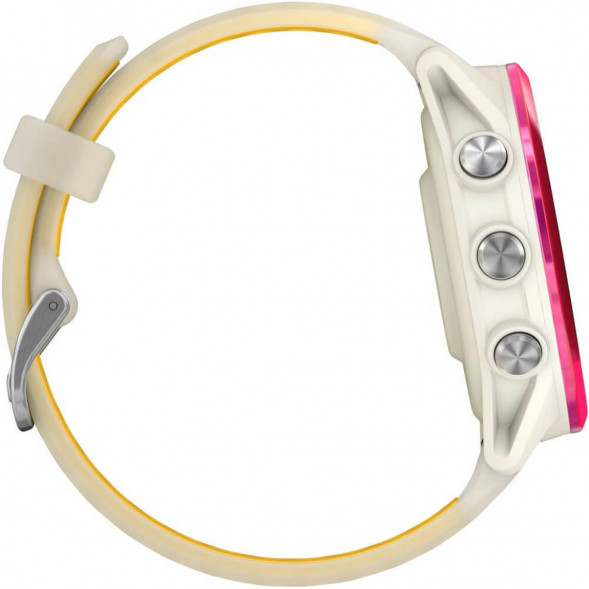 Умные часы Garmin Forerunner 570 42 мм Raspberry Aluminium/Translucent Bone/Mango 010-02970-02 в Перми