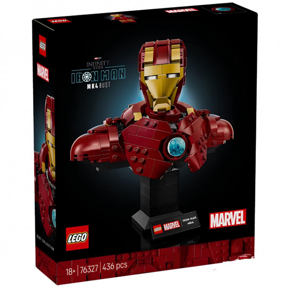 Конструктор LEGO Super Heroes 76327 Бюст Железного человека MK4 в Перми