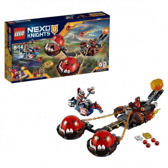 Конструктор LEGO Nexo Knights 70314 Безумная колесница Укротителя в Перми