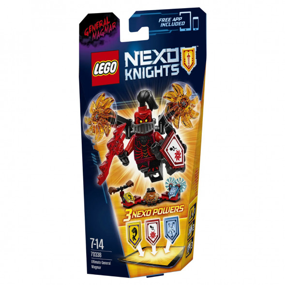 Конструктор LEGO Nexo Knights 70338 Генерал Магмар — Абсолютная сила в Перми