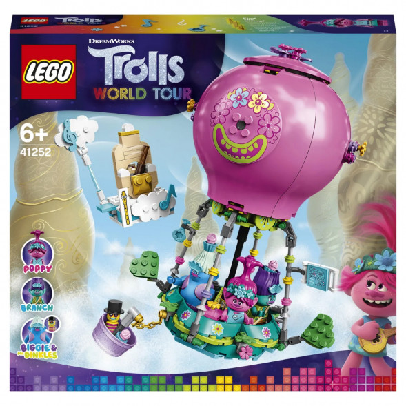 Конструктор LEGO Trolls 41252 Путешествие Розочки на воздушном шаре в Перми