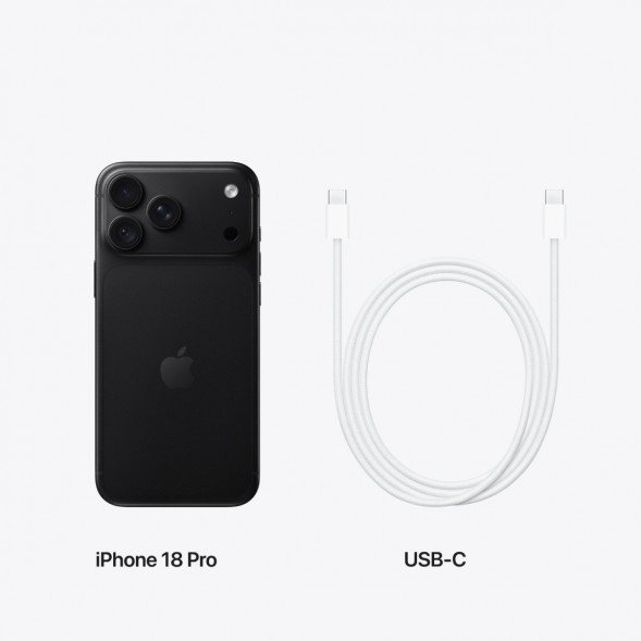 Смартфон Apple iPhone 18 Pro 2TB (SIM + eSIM), Black в Перми